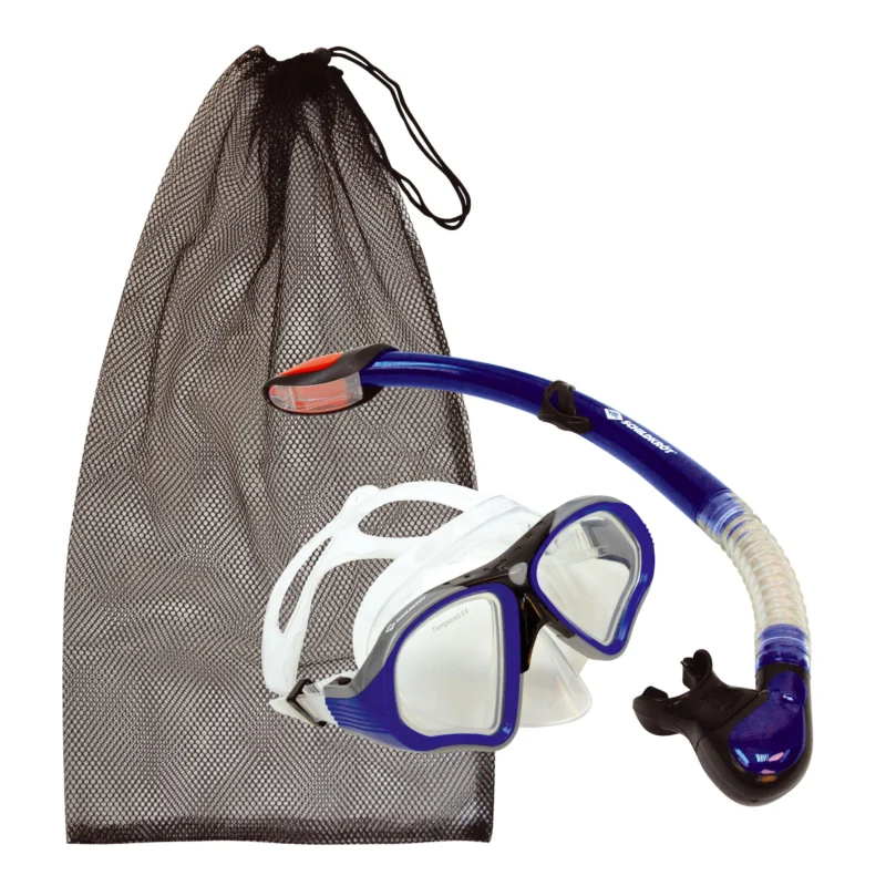 Schildkröt Schnorchel Set Pro PALAU - 2-teilig Dim Gray Schildkröt