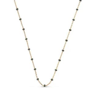 18kt Gold-Plated Lola Beaded Necklace