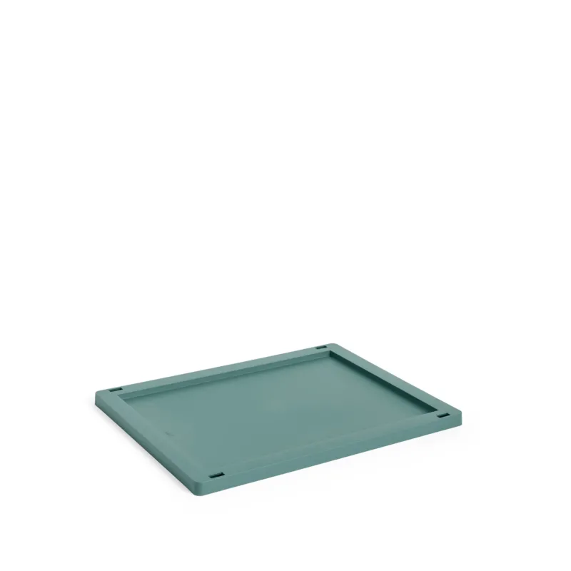 HAY Colour Crate Lid Plastic Medium (Dark Green)