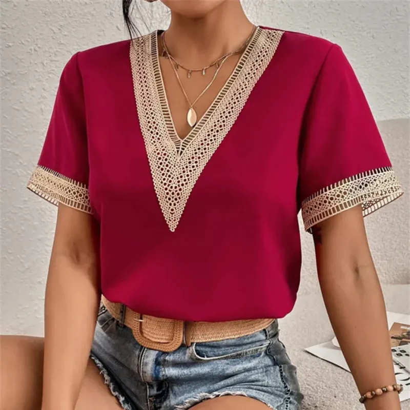 Elegante Einzigartige T-Shirt – Avérine