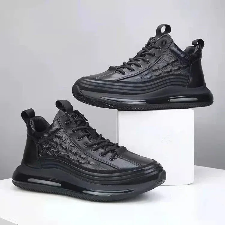 David™ Lässige Herrenschuhe Aus Rindsleder Mit Luftpolstern