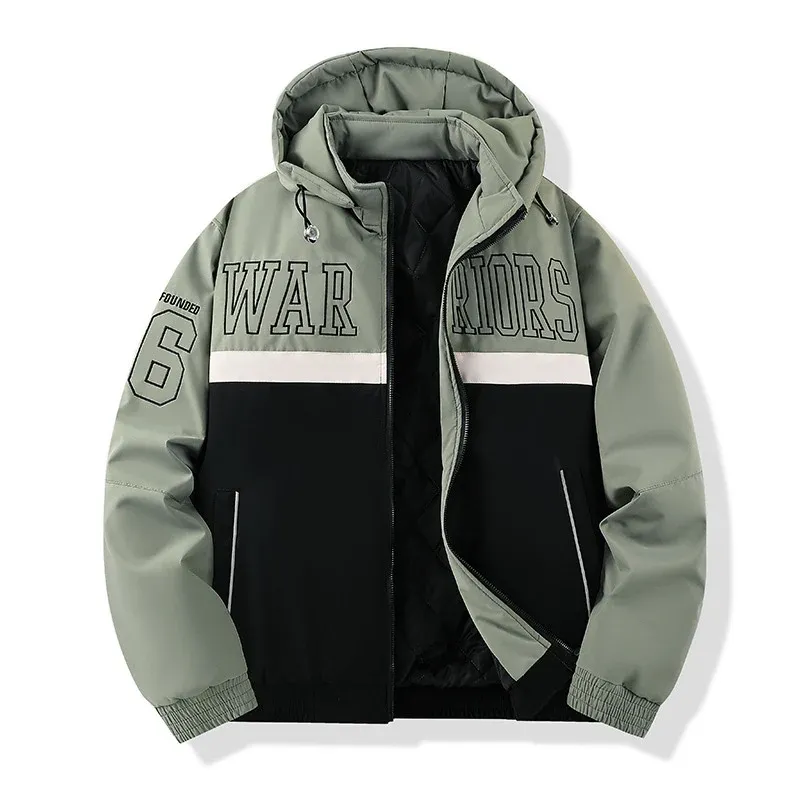 Herren Sportliche Steppjacke mit Kapuze Echo Archiv