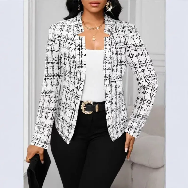 Damen raffinierte Business-Blazerjacke – Valéne