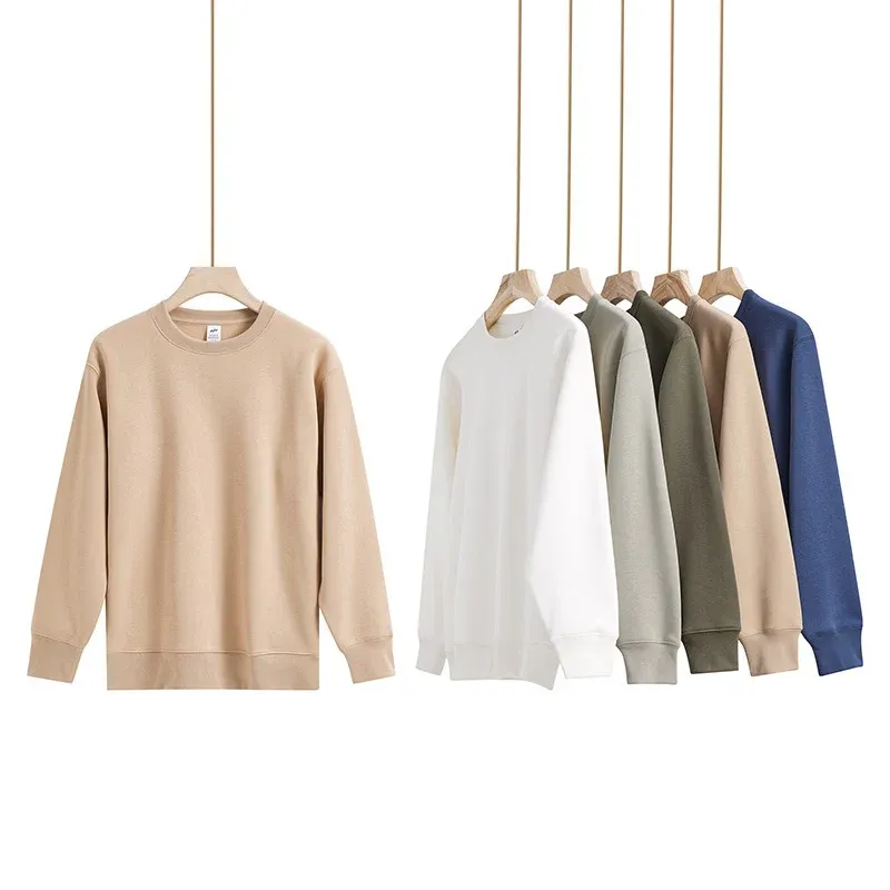 Unisex Minimalistisches Baumwoll-Sweatshirt mit Rundhals, Rippbündchen & Relaxed Fit Echo Archiv