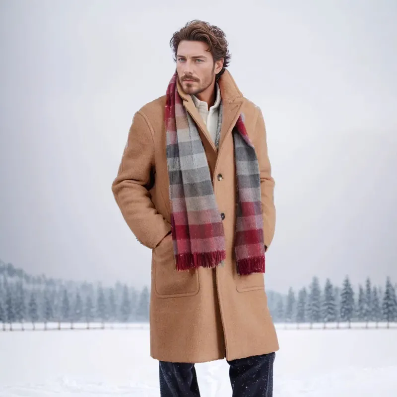 Herren Eleganter und zeitloser Longcoat – Montevé