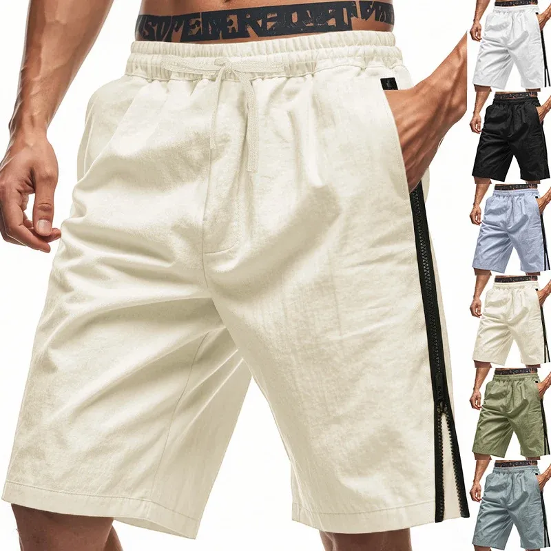 Herren sportliche Shorts mit atmungsaktiven Seiteneinsätzen – Marzano