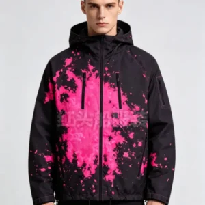 Herren Sportliche Jacke mit hoher Funktionalität und buntem Druck – Taviero