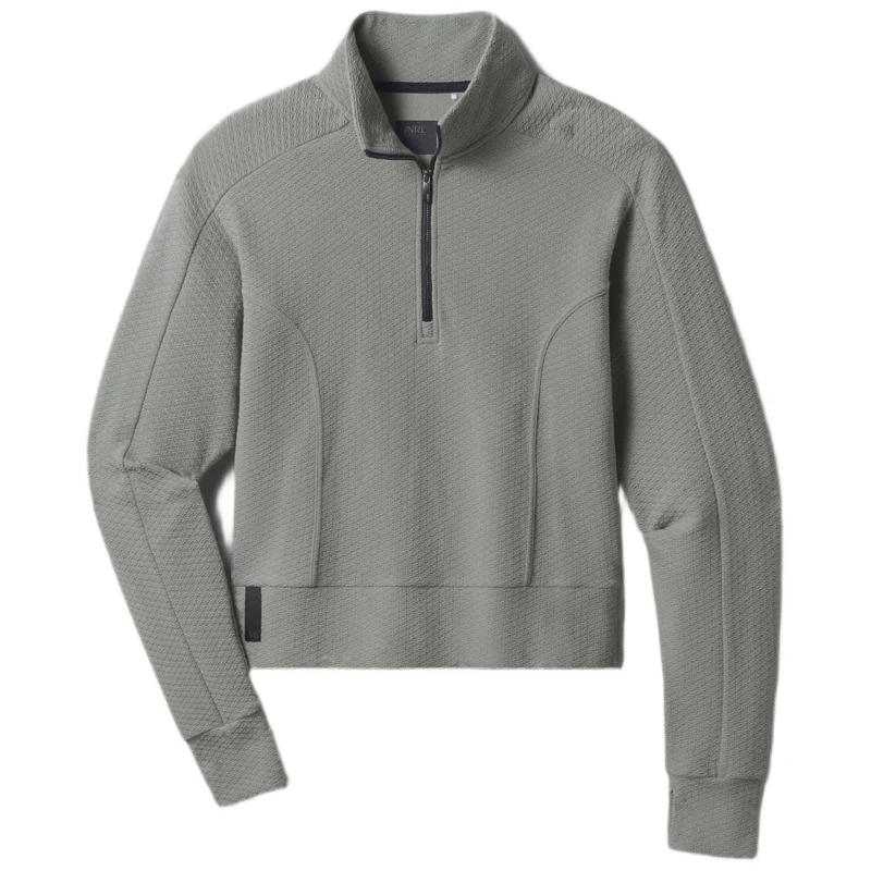 UNRL Women's Eucalyptus Elevation Half-Zip Pullover